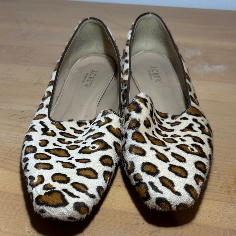 J. Crew Women's Leopard Print Flats